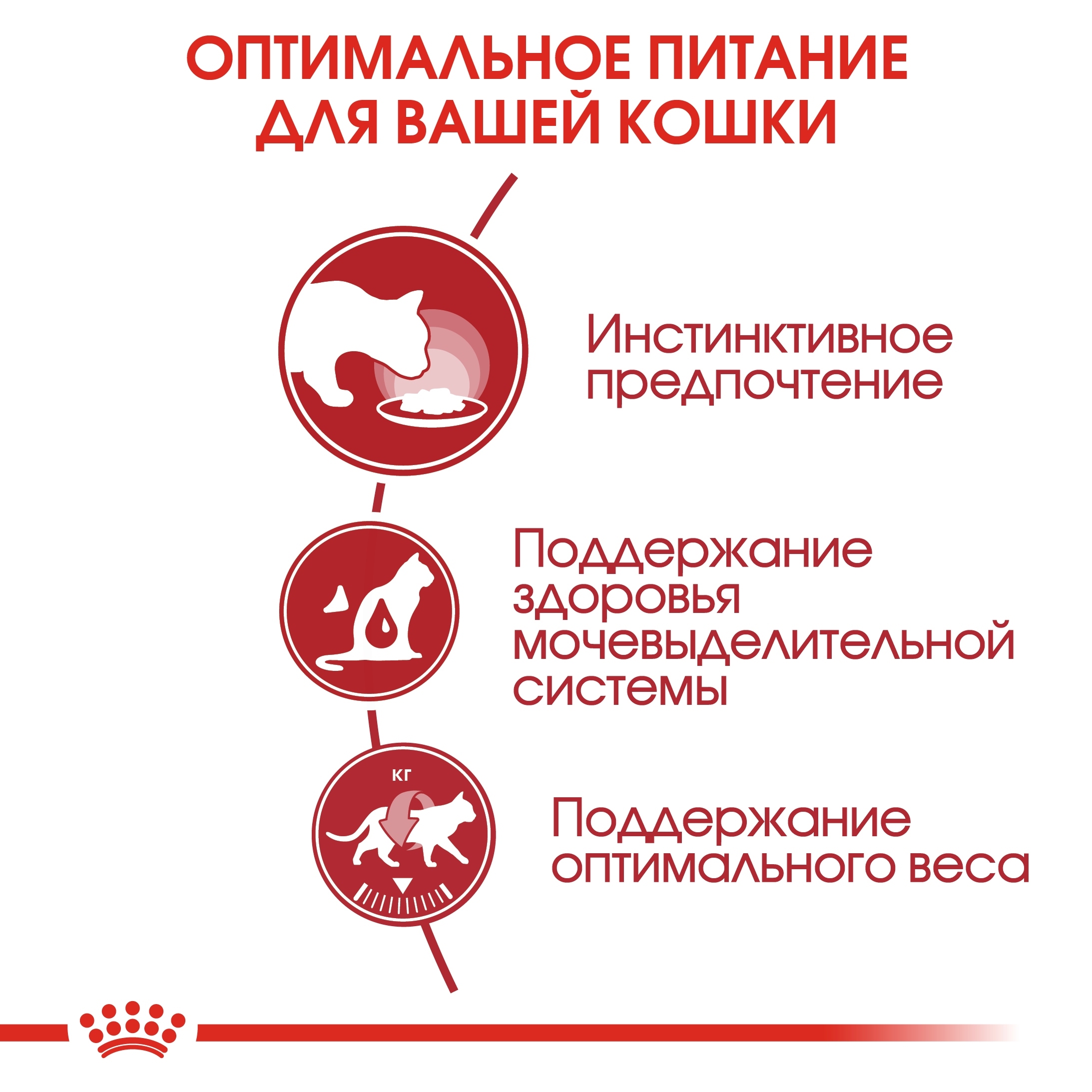 Royal Canin Instinctive Роял Канин Влажный корм для взрослых кошек, соус,  пауч 85 г