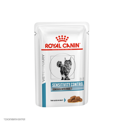 Royal canin Sensitivity Control влажный корм для кошек сенситивити контрол при аллергии 85г