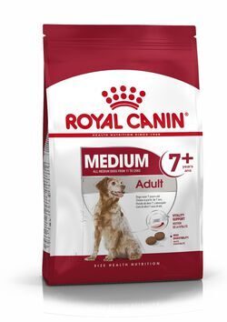 Royal Canin Medium Adult 7+ Роял Канин Сухой корм для взрослых собак средних размеров от 7 лет и старше, 4 кг