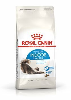 Royal Canin Indoor Long Hair Роял Канин Сухой корм для взрослых длинношерстных кошек, живущих в помещении, 2 кг