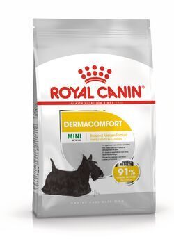 Royal Canin Mini Dermacomfort Роял Канин Сухой корм для взрослых собак мелких размеров при раздражениях и зуде кожи, 3 кг