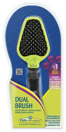 FURminator щетка двухсторонняя Dual Brush зубцы 12 мм (140634)