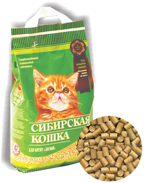 Сибирская кошка для Котят Лесной древесный, 5 л