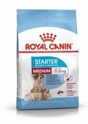 Royal Canin Medium Starter Роял Канин Сухой корм для щенков средних размеров до 2-х месяцев, беременных и кормящих сук, 4 кг