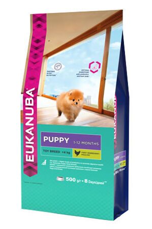 Eukanuba Dog корм для щенков миниатюрных пород, 2 кг