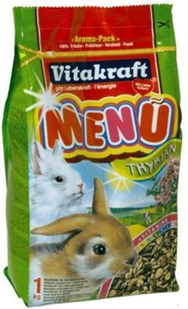 Vitakraft MENU THYMIAN корм для кроликов, 1 кг