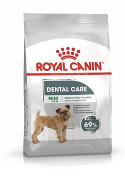 Royal Canin Mini Dental Care Роял Канин Сухой корм для собак мелких размеров, предрасположенных к образованию зубного камня, 1 кг